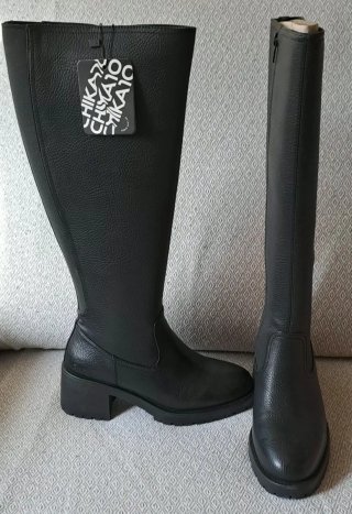 Botas Chika10 Mujer Punta Redonda Cremallera