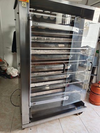 Maquina de Pollos Profesional 65 Pollos/13Barras