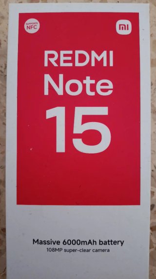 Xiaomi Redmi Note 15 negro Solo en Cuenca no envío