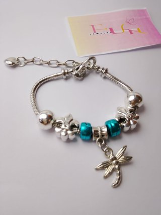 Pulsera Acero Inoxidable Dijes Dragonfly