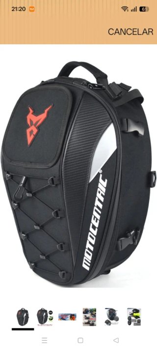 Mochila para moto