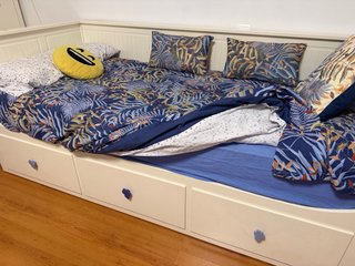 Cama individual 90cm con cajones