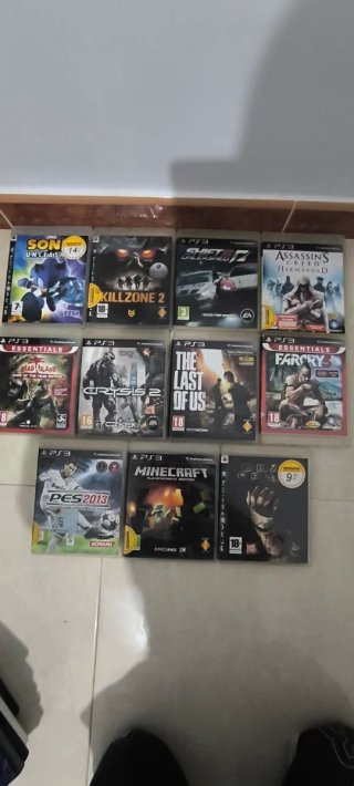 Pack 10 Juegos PS3
