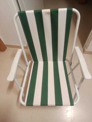 Silla de playa plegable