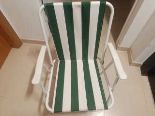 Silla de playa plegable