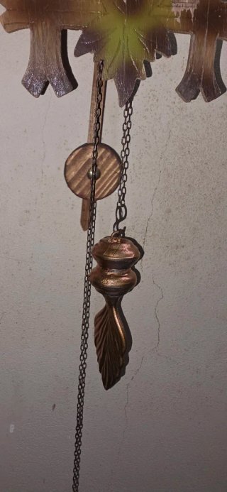 Orologio a cucù Foresta Nera funzionante completo