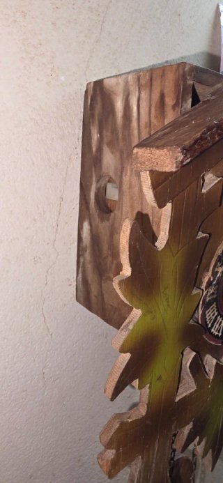 Orologio a cucù Foresta Nera funzionante completo
