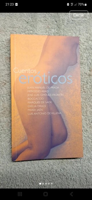 "Cuentos eróticos", varios autores.