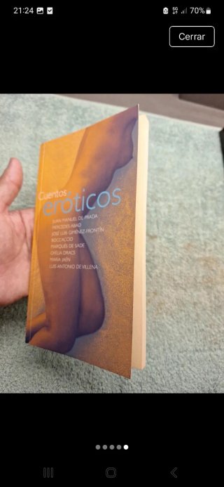 "Cuentos eróticos", varios autores.