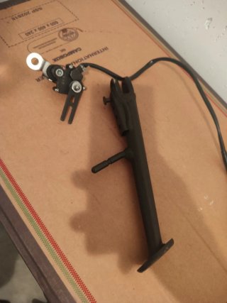 Caballete y sensor Kawasaki Z900 2023-2025
