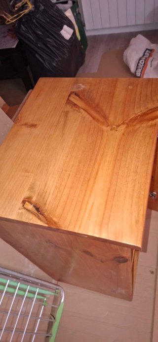 Mueble auxiliar pino 81x48x39