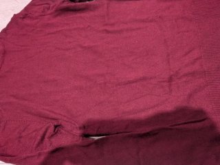 Jersey Stradivarius Burdeos Talla XS