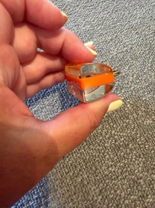 Ciondolo Charm Louis Vuitton Arancione