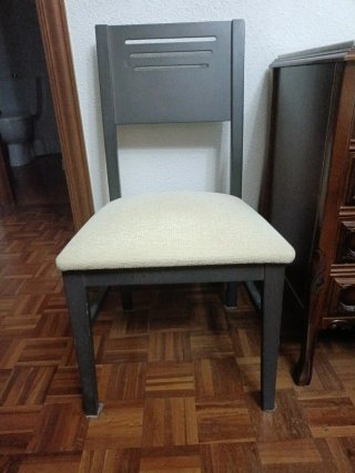 Silla Moderna Tapizada Ideal Escritorio o Comedor
