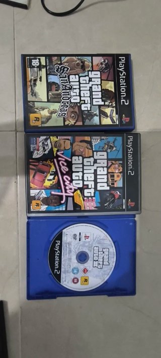 Trilogía GTA PS2: San Andreas, Vice City, GTA III