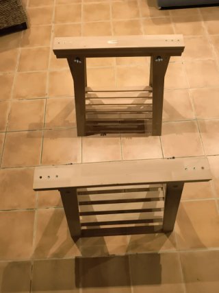 Cavalletti in legno Ikea