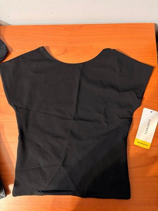 Maglietta Terranova nera maniche corte