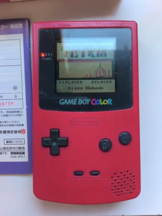 Nintendo Game Boy Color con caja