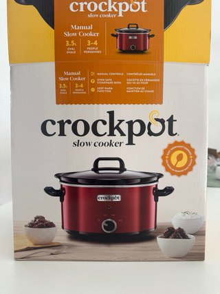 Olla Crockpot Roja