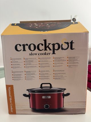 Olla Crockpot Roja