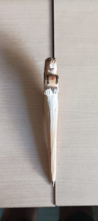 Bolígrafo Madera San Bernardo Tallado