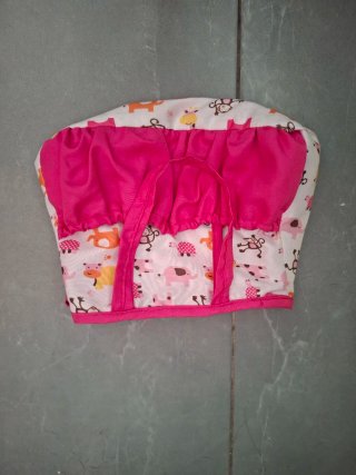 Armario infantil rosa y blanco mas cuna
