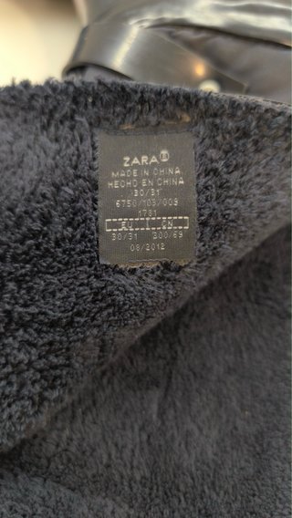 Botas agua niña Zara T. 30/31 azul