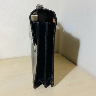 Maletín Clásico Negro Cuero