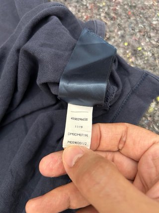 Polo Tommy Jeans Uomo Blu Taglia S