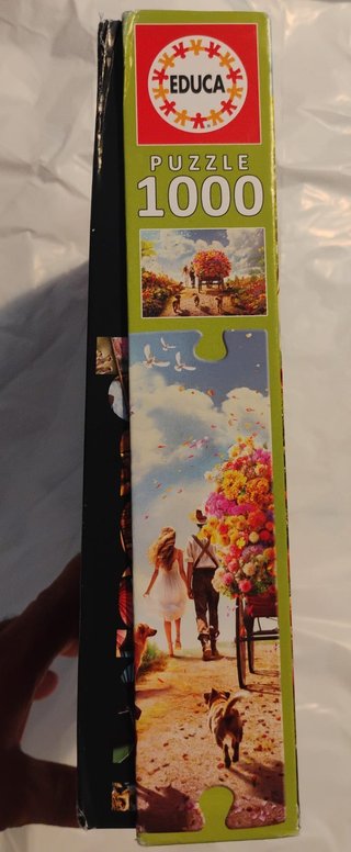 Puzzle Educa Carro de Flores