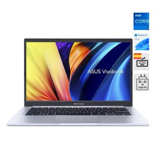 Portátil Asus VivoBook 14, Intel i7 12ª Gen, 16 GB