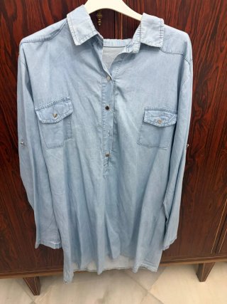 Blusa vaquera mujer