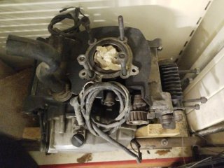 Despiece motor Ducati 350 bicilíndrica