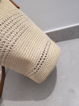 Bolso de playa de paja