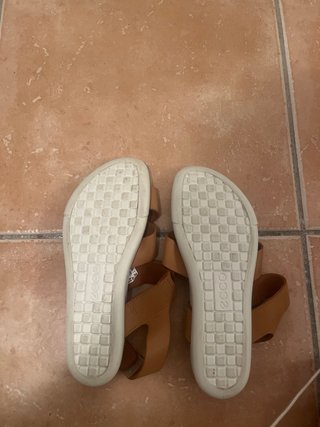Sandalias Ecco beige/marron claro Talla 39