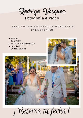 Fotografía para boda