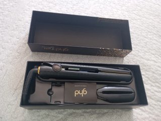 Plancha GHD V Gold Profesional Negra y Dorada