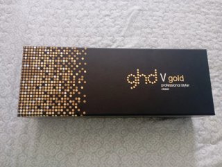 Plancha GHD V Gold Profesional Negra y Dorada