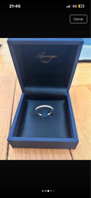 Alianza Catalana Anillo Compromiso Plata