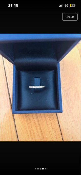 Alianza Catalana Anillo Compromiso Plata