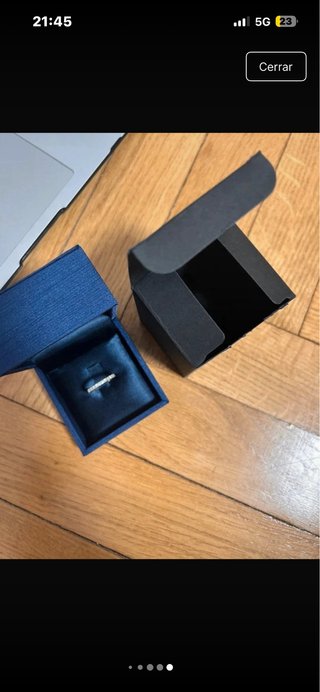 Alianza Catalana Anillo Compromiso Plata