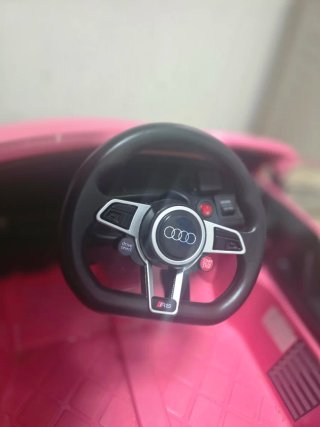 Coche eléctrico infantil Audi TT Rosa