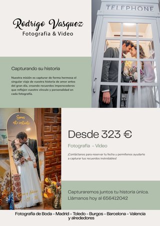Fotografía para boda