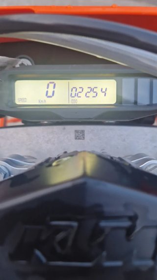 KTM 300 Tbi Enduro Moto Naranja Blanca
