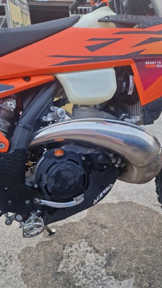 KTM 300 Tbi Enduro Moto Naranja Blanca