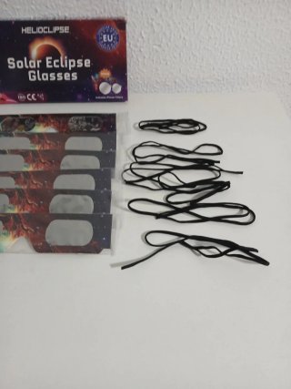 HELIOCLIPSE Gafas Eclipse Solar (6 Pares)