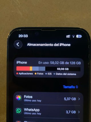 iPhone 13 Pro 128GB Verde Alpino | 84% batería |