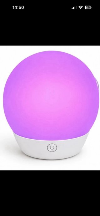 Lámpara LED de Bola Multicolor