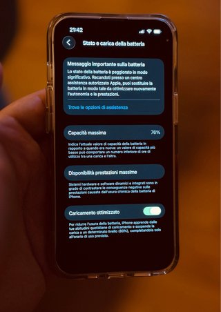 Apple iPhone 13 256gb pink - batteria 76%