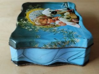 Caja Metálica Antigua Caramelos Años 60